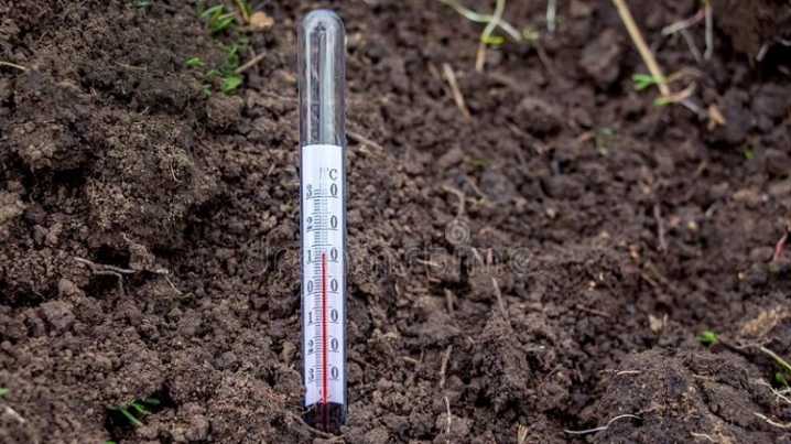 Измерение температуры земли